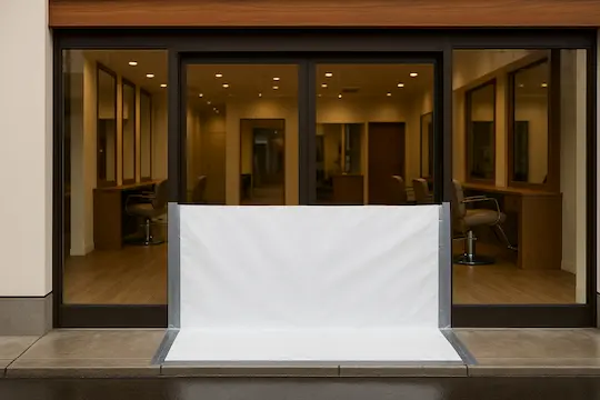 店舗の寸法イメージ